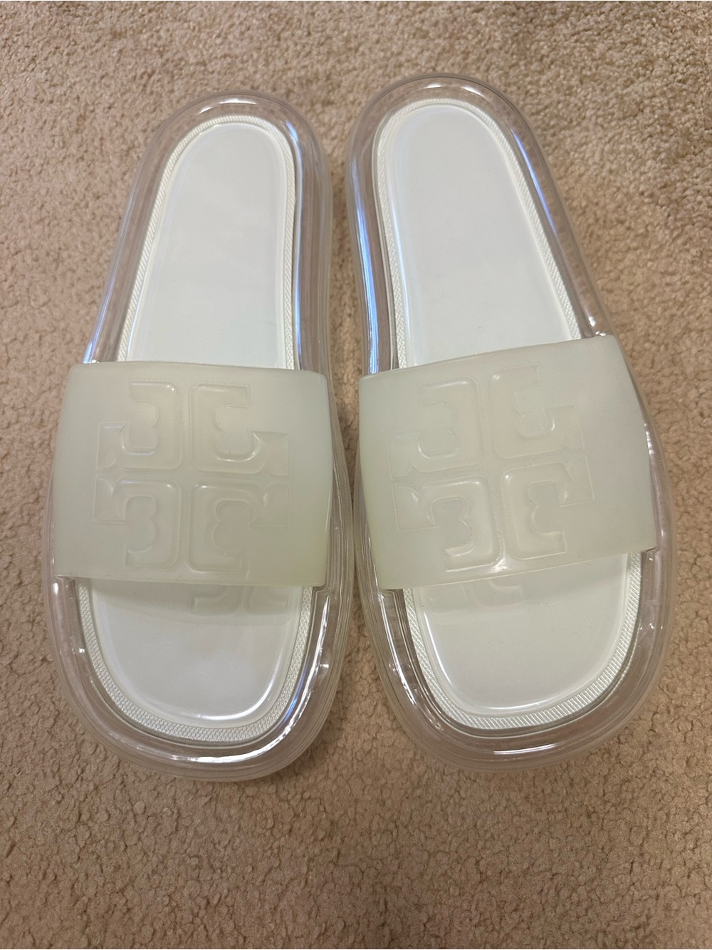 Tory Burch Bubble Jelly Slides